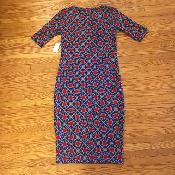 Lularoe Julia Geometric Dress NWT! - Picture 4 of 4